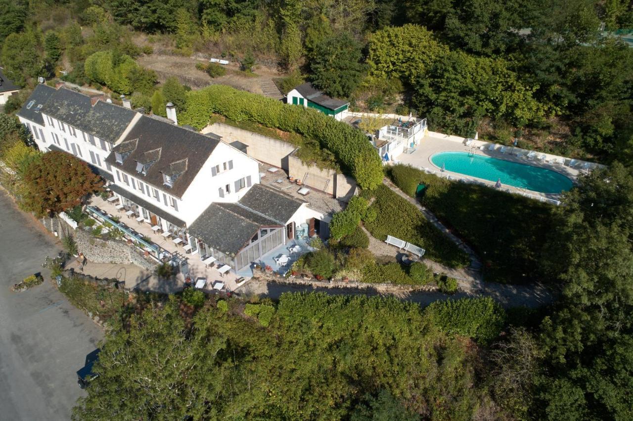 Logis Hotel Le Belle Rive Najac Ngoại thất bức ảnh
